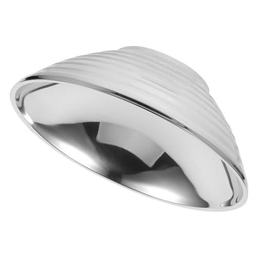 TOGEVAL ステンレス製斗笠碗 耐熱サラダボウル 軽量割れにくい多用途食器 家用ラーメンどんぶり フルーツやスナックにも対応