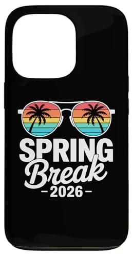 Spring Break 2026 Tees for Men Women Vacation Matching �X�}�z�P�[�X iPhone 13 Pro �p