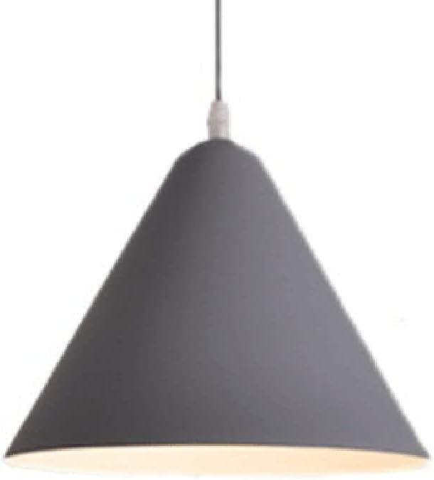 Industrial Lights Traditional Metal Hanging Lamp Nordic Style Boho Ceiling Light Chandelier Modern Elegant Suspensiom Lamp for Kitchen Island Dining Room Over Sink(Black,13./Ash/9.8In*9.8In