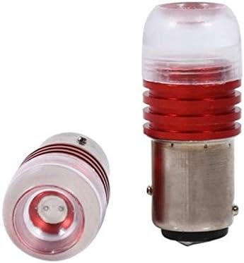 SUNRAY ENTERPRISES Back Brake Tail Light LED Parking Bulb (Universal for Car and Bikes, Pack of 2, Red)