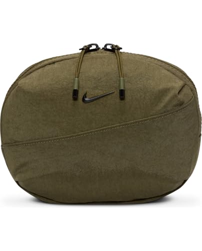Nike Bolsa transversal Aura (2L), Oliva média/verde-oliva média/preta, Small, Bolsa tiracolo