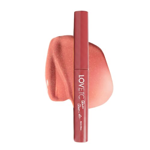 Image of Peptide Lip Conditioner | Hydra Gloss Shine Lip Balm | 4-in-1 for Hydrated, Smooth, Plump & Restored Lips | 11-Hr Hydration | With Peptides, Hyaluronic Acid, & Jojoba Oil | Berry Bliss | 2.4ml