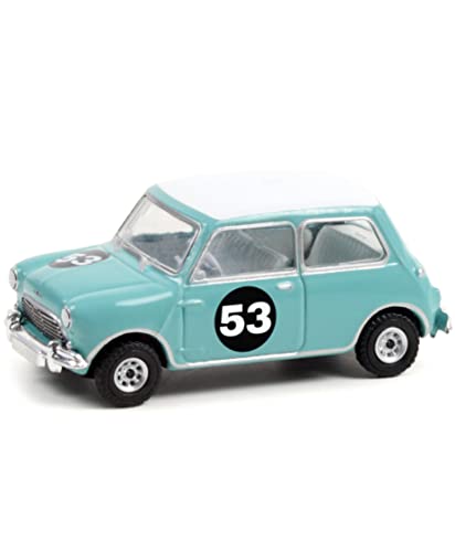 1967 Morris S #53 Baby Blue modelo 1/64 Diecast miniatura 3