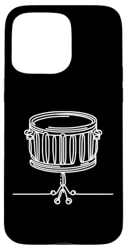 Timbales Line Art Musicians Case for iPhone 15 Pro Max