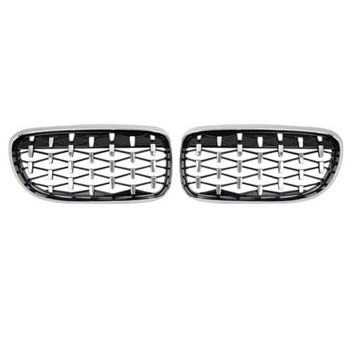 Parrilla de carreras Facelift Serie 3 E90 E91 plata para rejilla frontal 2009-2012