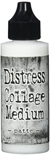 Tim Holtz - Ranger Collage Medium 2OZ, One Size, Clear