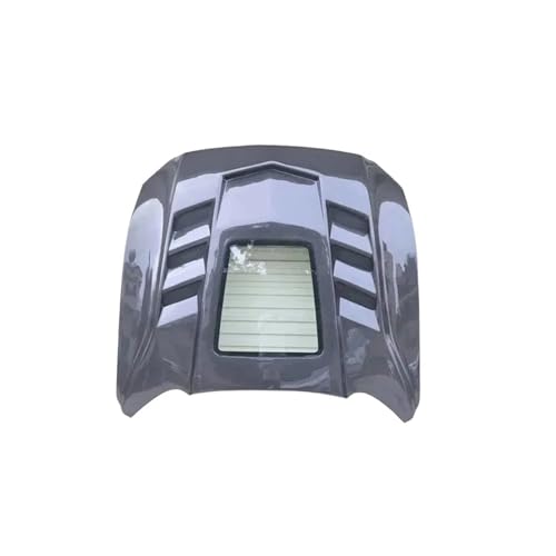 Capó de motor de fibra de carbono transparente para Ford Mustang 15-19 6