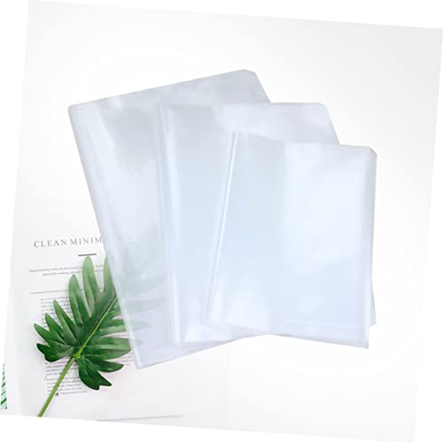 Ciieeo 30Pcs Slipcase Capa De Plástico Transparente Luva De Plástico De Exercício Contra Desgaste Ca