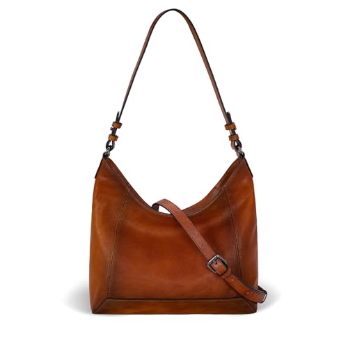 Iswee Shoulder Bag Soft Leather Purses Vintage Women’s Crossbody Handbags Luxury Stylish Crossbody Bag Purse