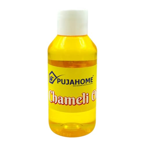 Image of Chameli Oil for Pooja- (100 Ml) | Jasmine Fragrance | Oil for Hanuman Ji Chola & Aarti, Akhand Deepak, Jyot, Hawan, Hindu Festival, Religious,