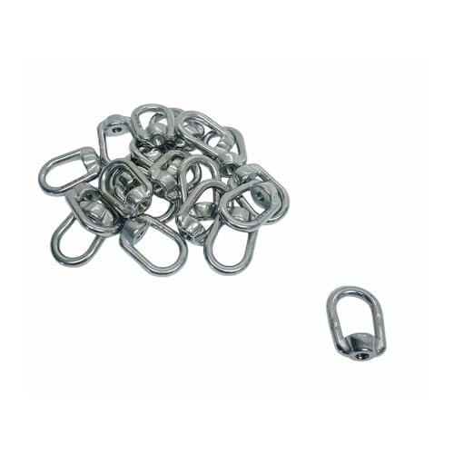 20Pc Stainless Steel Eye NUT 5/16