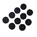 FAVOMOTO 10pcs Cymbal Felt Washers for Drum Accessories Black Felt Pads for Crash Cymbals Replace Old Washers Protect Your Instrument Finish