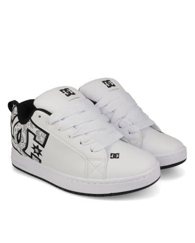 Image of DC Men's Court Graffik Casual Low Top Skate Shoe Sneaker
