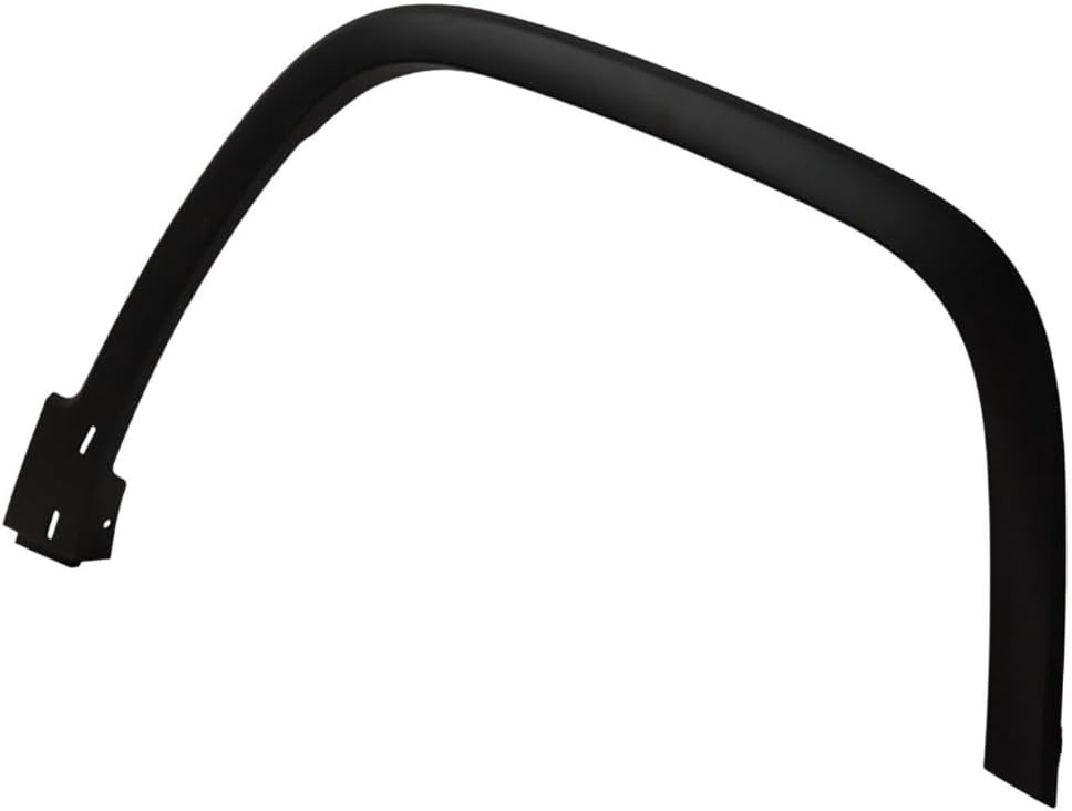 Set of 2 Front Fender Flares Moulding Trim for Jeep Cherokee 2014–2018 – Textured Plastic Wheel Opening Accent