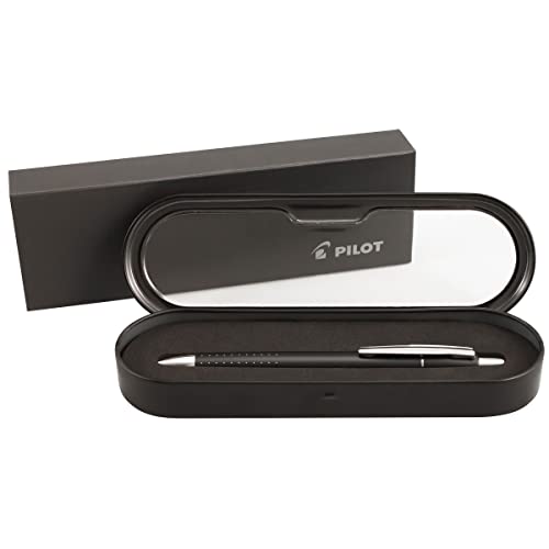 PILOT Axiom Collection Retractable Ballpoint Pen, Black Barrel, Blue Ink, Medium Point (90060) - image 1
