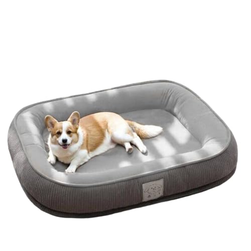 中型犬 ベッド 枕付きペットベッド 洗える 小型犬 低反発ベッド 大型犬 クッション 猫 ベッド 冬 キャットハウス ペット用マット ソファー さらさら ドライブベッド 高齢犬 清掃しやすい 通気性 蒸れにくい 多頭飼い 取り外せるカバー 滑り止め 防水