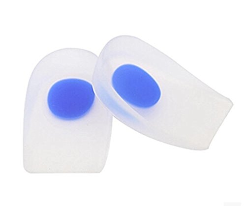 Secret Love Footful Gel Shock Cushion Orthotic Insole Plantar Heel Support Pad Cup (Men/Women)