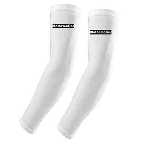 Guante de manga larga UV contra calor en brazos manguito matemáticas DIYthinker