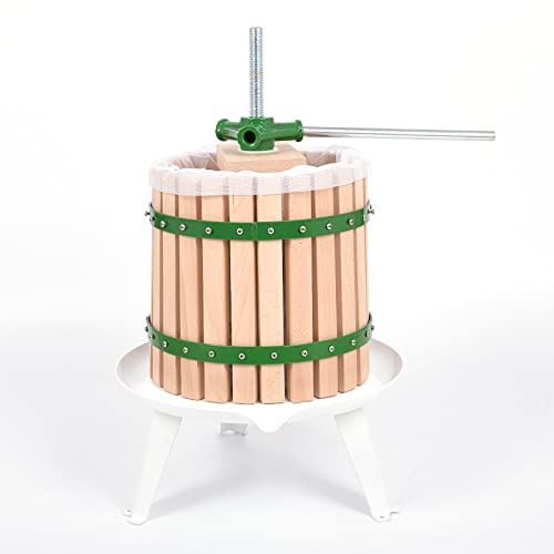 Fruit Wine Press, Wine Making Supplies Fruit And Apple Crusher & Product Image 4.75 Gallon Fruit Wine Press #TOP18