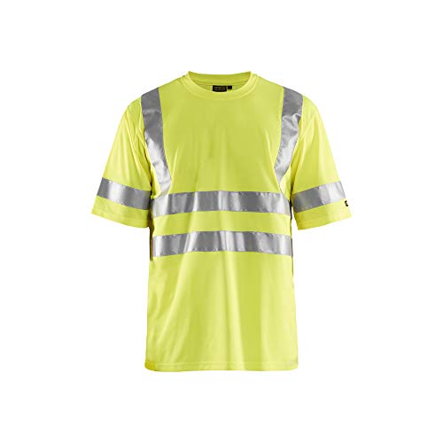 Camiseta de alta visibilidad Blaklader 341310093300XXL reflectante amarilla para trabajo