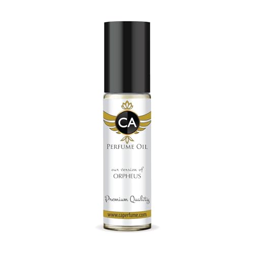 CA Perfume Impression of Orpheus Unisex Fragrance Oil Woody Chypre Scent Long Lasting Perfumes for Women &amp; Men Travel Size TSA Ready Mini Parfum Body Oil Roll-on 0.33 Fl Oz 10ml