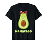 Avocado Mom Funny Mommy Avocado Lover Cute Women Mamacado T-Shirt
