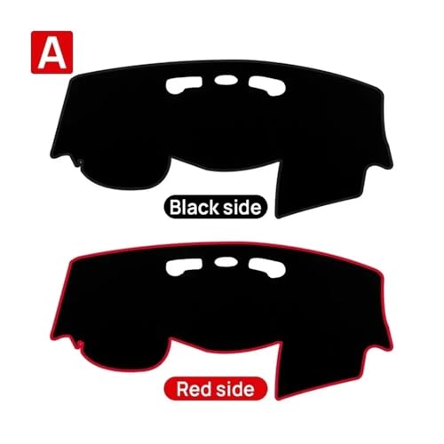 Couverture de tableau de bord BYD Yuan EV tapis de protection auto - 4