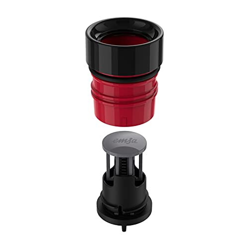 Emsa Bludrop Isolier-Trinkflasche,dicht,Quick-Press Verschluss,Ergonomischer 360° Trinkgenuss,12h warm,24h kühl… – Ansicht 3