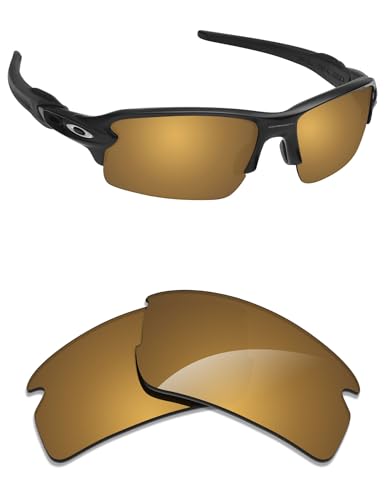 Image of Alphax Polarized Replacement Lenses for Oakley Flak 2.0 OO9295 59mm Sunglasses | Glare Reduction | Precision Cutting