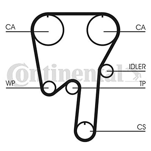 Continental Contitech CT979K1 Kit de distribution automobile - 3