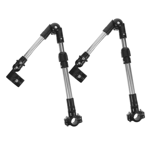 Porte-parapluie poussette pliable Uonlytech support vélo ajustable résistant vent