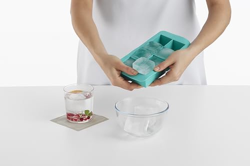 Bandeja de cubos de hielo XL Lékué con tapa, silicona miniatura 4