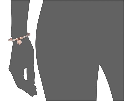 Michael Kors Rose Gold Tone Fulton Hinge Bangle Bracelet #TOP3