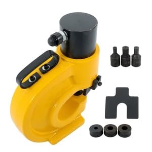 #US CH-70 35Ton Hydraulic Busbar Hole Puncher Knockout Punch Set 3/8",1/2",5/8",3/4"