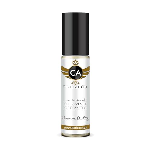 CA Perfume Impression of The Revenge Of Blanche for Women Fragrance Oil Floral Scent Long Lasting Perfumes for Women Travel Size TSA Ready Mini Parfum Body Oil Roll-on 0.33 Fl Oz 10ml
