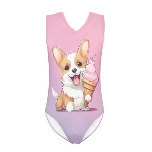 Image of ZFRXIGN Leotards for Girls Gymnastics 3-14 Years Kids Dance Clothes Summer Beachwear