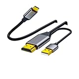 Cable HDMI A Monitor Tipo C, Adaptador 4K 60 Hz HD A USB For LG Ultrafine, Nintendo Switch, PS4 Y PS5, Compatible Con Pantalla Táctil