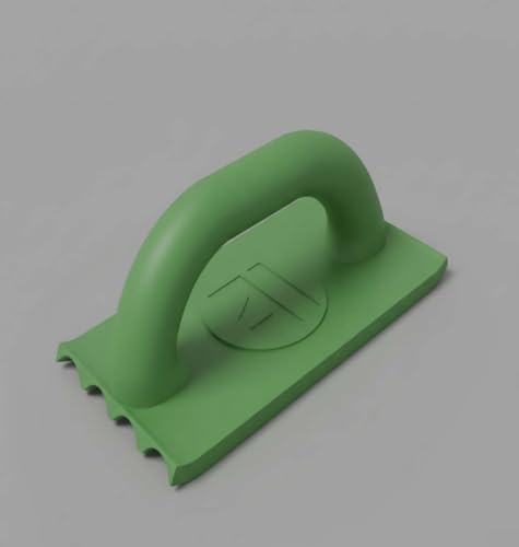 Meoded Green Fluted Plaster Tool – Professional Texturing Tool for Venetian Plaster, Stucco & Decorative Finishes (Fluted Green Float)