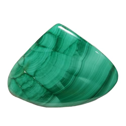 Pierre gemme malachite cabochon poire pour fabrication bijoux pendentif bague DIY