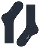 FALKE Mężczyźni Skarpety Tiago M So bawełna fil d´Écosse jednokolorowe 1 Para, Niebieski Space Blue 6116, 41-42