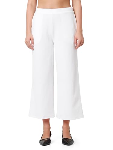 Image of Smarty Pants Women's Cotton Rib Pleated Trouser.