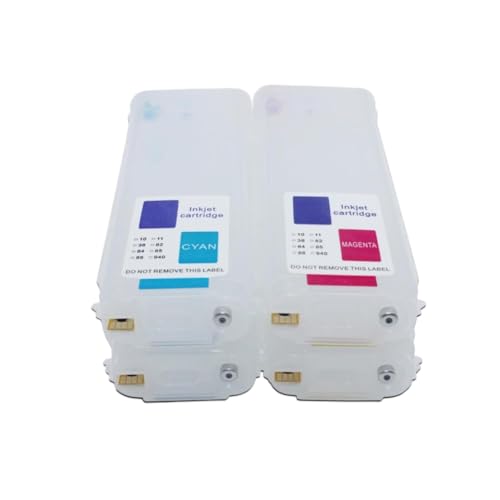 Cartouche d'encre compatible Designjet 510 traceur 82 rechargeable