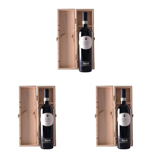 Batasiolo, BAROLO DOCG RISERVA 750 ml - Vino Rosso Fermo Secco prodotto da uve di Nebbiolo, Sapore Corposo (Confezione da 3)