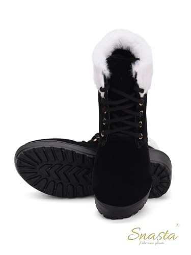Image of black boots for women
