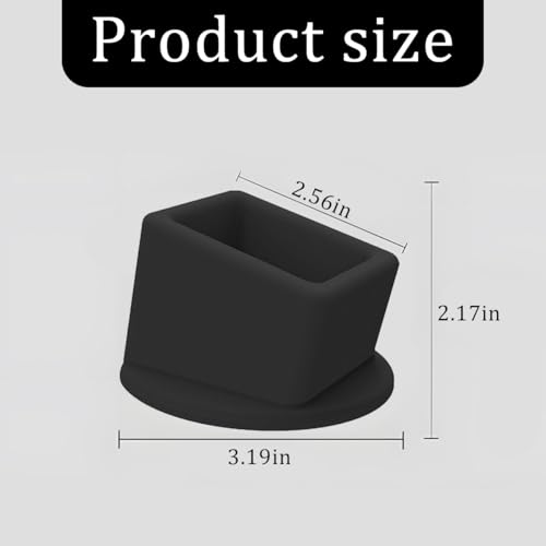 Image of HZEL Car Seat Belt Buckle Holder, 2PCS Silicone Easy Access Vehicle Seatbelt Booster, Automotive Safetybelt Fixer Accessories to Make Buckling Upright Positioning, Universal for Most Cars (Black)