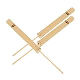 DECORNIJIA 3個 竹製バードホイッスル 向けミニ鳥笛 音楽遊具 創造力刺激 ポータブルデザイン 簡単操作 楽しいメロディ作成用