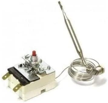 CubetasGastronorm - Termostato Fijo Freidora Jemi 230C Bulbo 720mm con Rearme