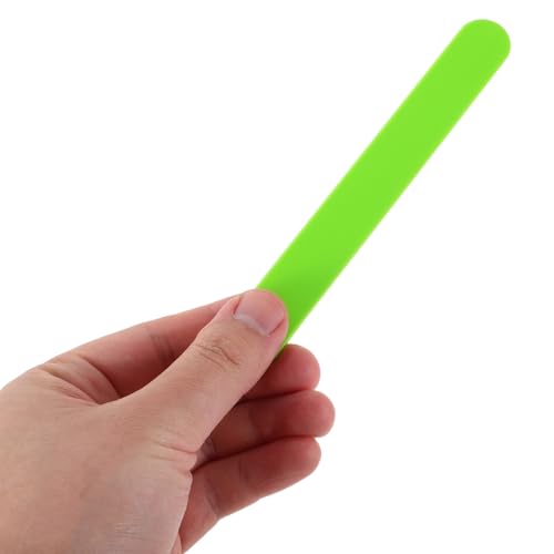 Image of minkissy 25Pcs Reusable Plastic Tongue Depressors for Oral Smooth Edges Durable Scrapers for Adults for Pediatric Use DIY Projects (Pack of 2)