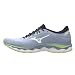 Produktbild Mizuno Damen Wave Sky 5 (W) Laufschuhe, Weiß meliert/Neolime, 39 EU