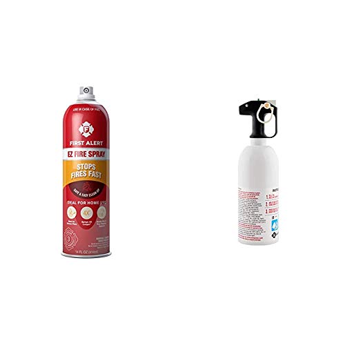 First Alert Fire Extinguisher | Ez Fire Spray Fire Extinguishing Aerosol Spray, Af400 & First Alert Fire Extinguisher | Kitchen Fire Extinguisher, Kitchen5 #TOP11